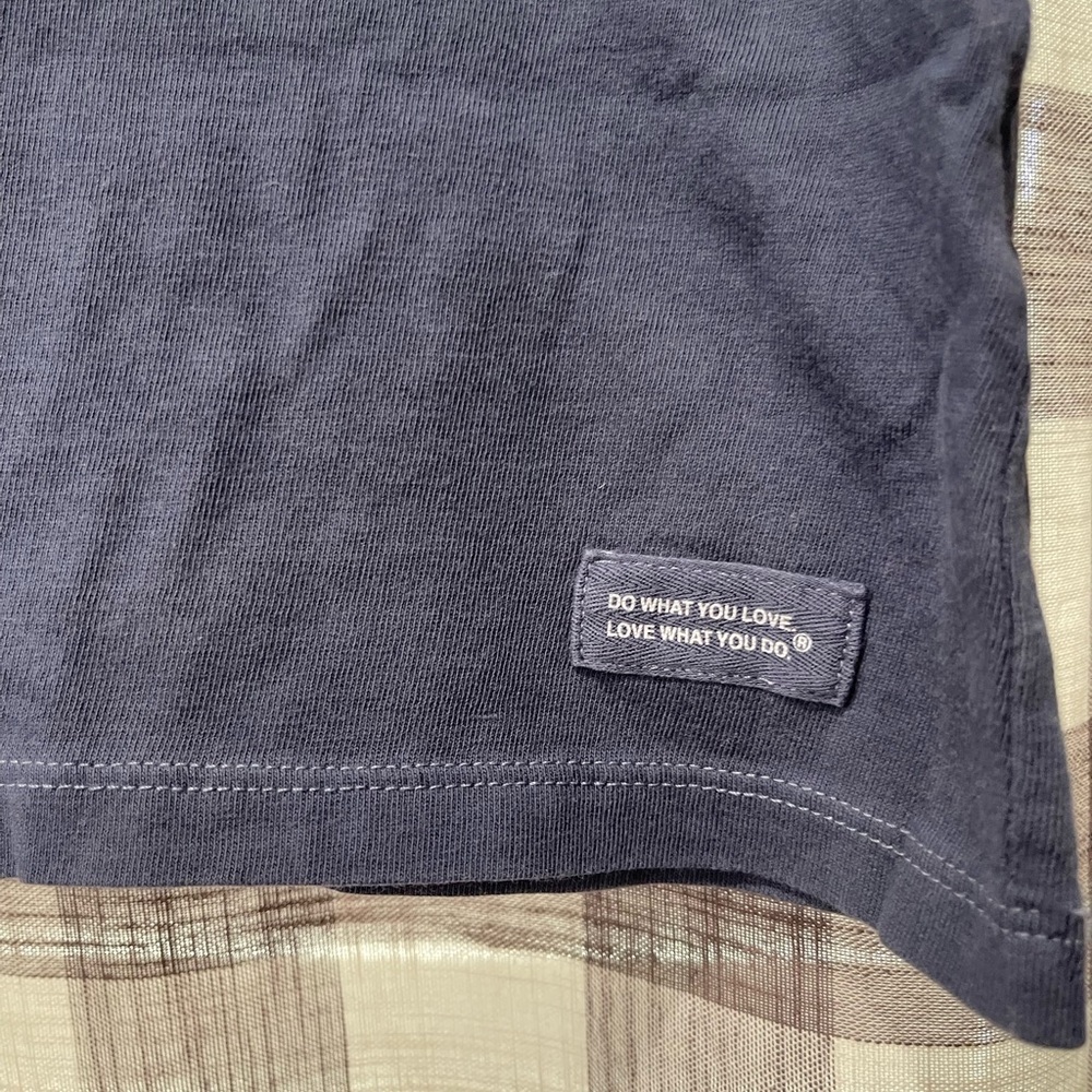 Life Is Good Charcoal Tee with Inspirational Patch - Picture 2 of 4